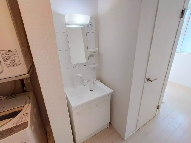 SA096 SA-クロス下井草2 201の洗面所|脱衣スペースもあります
