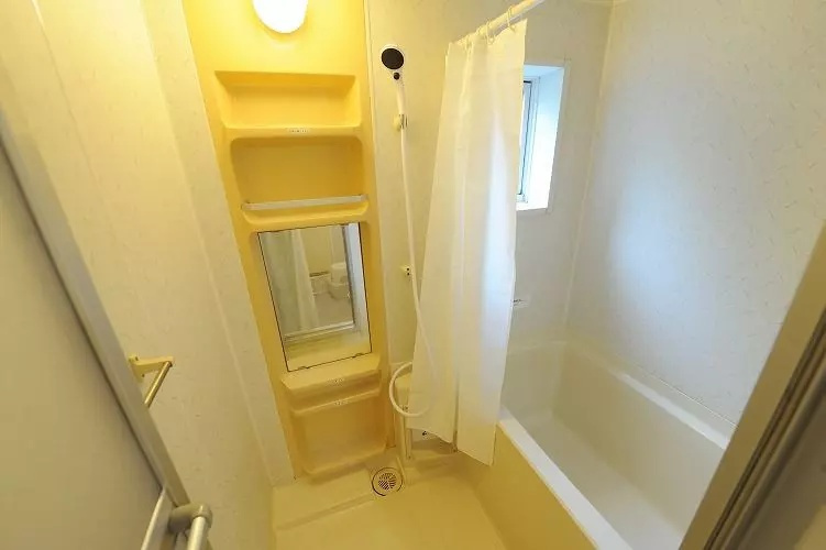 78 クロス桜新町3の浴室|コンパクトで使いやすいお風呂です