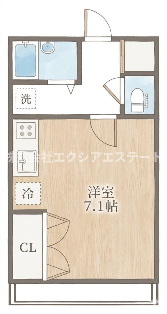 ALDEPLAZAの間取り