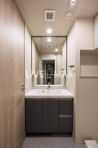 【洗面所】ワンルーフフラット門前仲町
