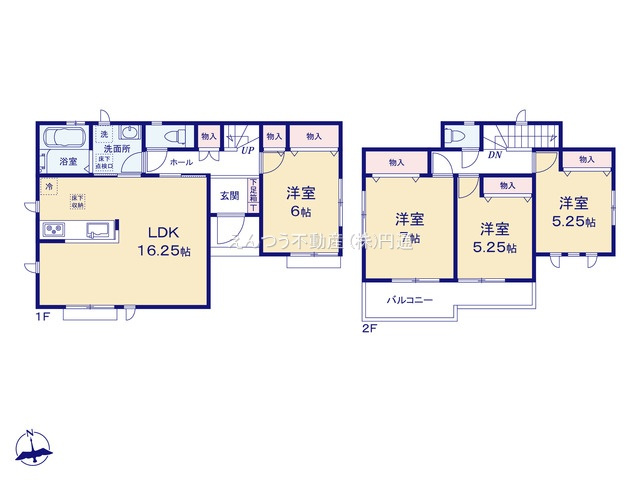 ハートフルタウン町屋町の間取り