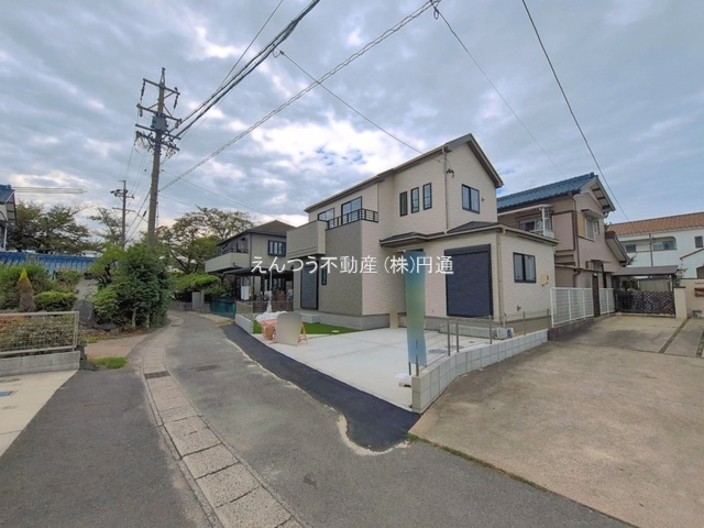 ハートフルタウン町屋町の前面道路含む現地写真