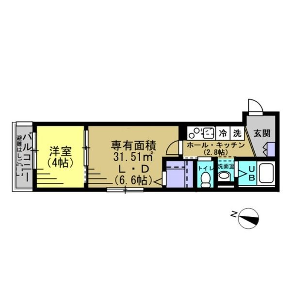 グランダ千葉の間取り