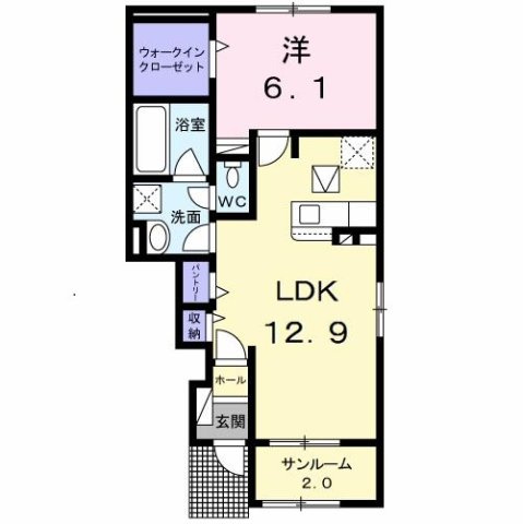 ティエンテの間取り