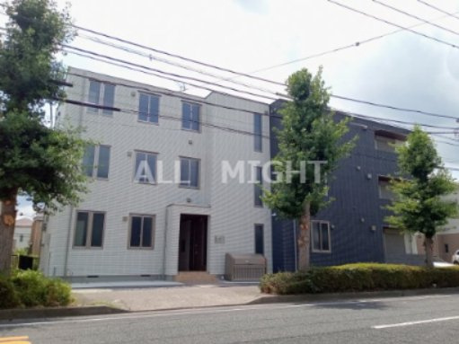 稲城市東長沼の賃貸マンションの外観