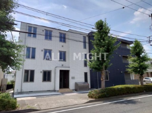 稲城市東長沼の賃貸マンションの外観