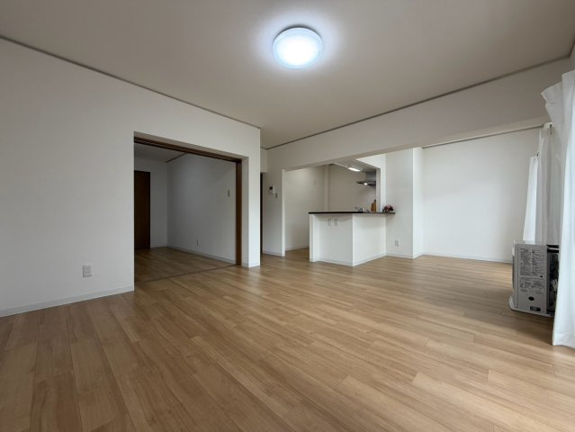 サーム手稲弐番館の居間・リビング