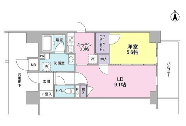 ブリリアント同心の間取り|ブリリアント同心　間取り