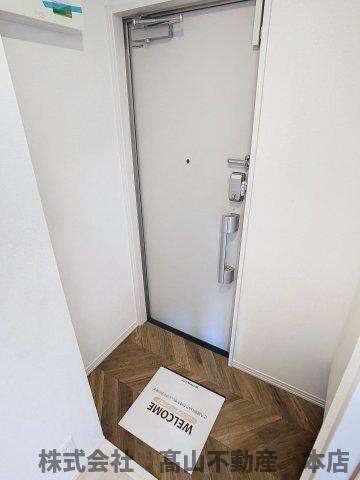 D-room田熊の玄関