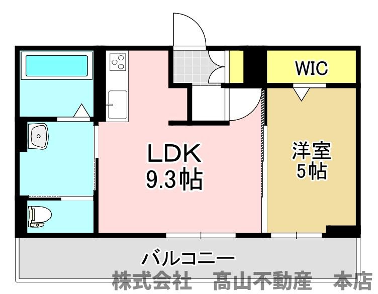 D-room田熊の間取り