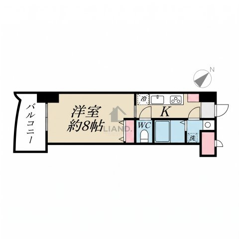ロイヤル博多駅前　堅粕小学校区の間取り|ロイヤル博多駅前