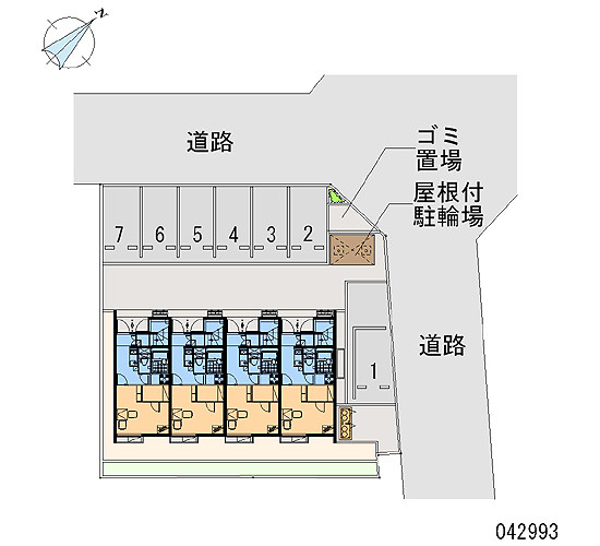 レオネクストラバーズⅢの区画図