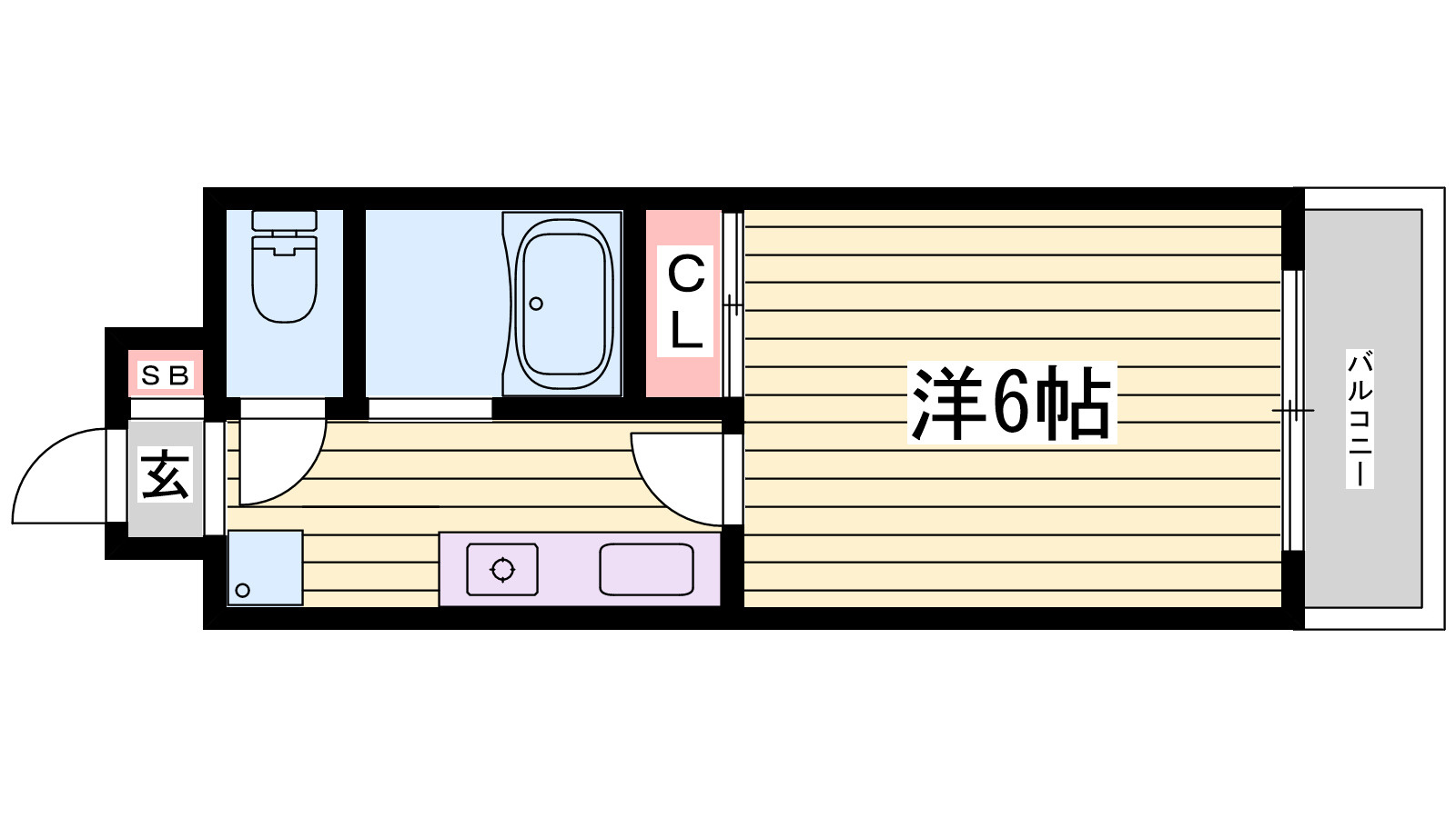 パセイオ・サンコーの間取り