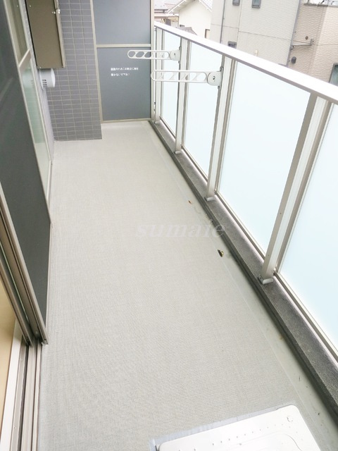 ＢＬＵＥ　ＳＫＹのバルコニー|広々したバルコニースペース☆
