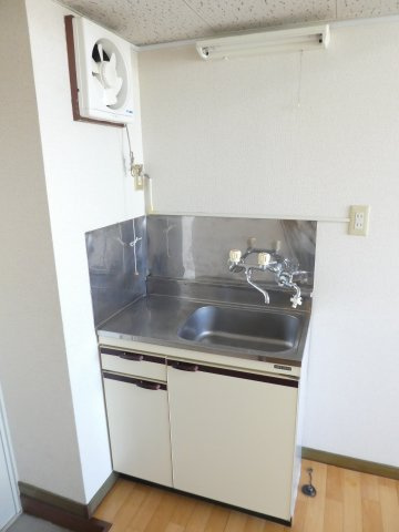 １口のIHクッキングヒーター設置可のキッチンスペースです♪