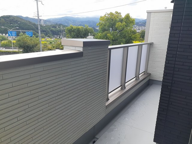 サンフェリスタⅥのバルコニー