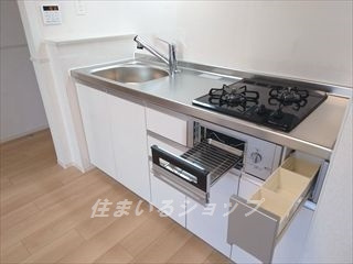 カーサ・グランデ　Ａのキッチン|浄水器一体型シャワー水栓