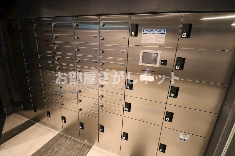 GENOVIA横浜石川町【おとり物件なし】#学生・社会人にオススメ！初期費用分割払いOK！のその他共用部分|MB・宅配ボックス