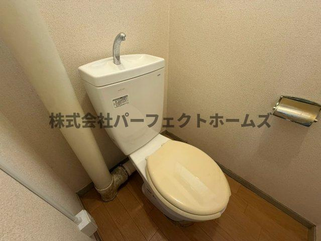 キッコーハイツ岡山手のトイレ|落ち着いたトイレです