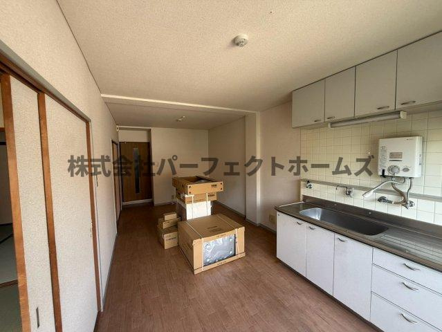 キッコーハイツ岡山手の居間・リビング|使いやすいリビングです