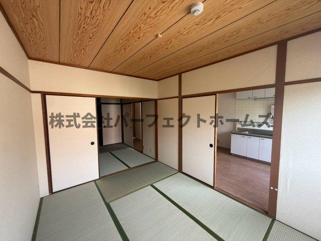 キッコーハイツ岡山手の和室|畳の上でゆっくりとくつろげる和室です