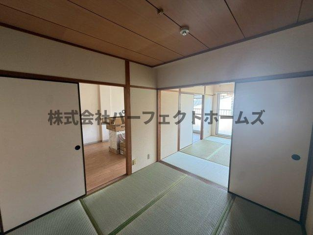 キッコーハイツ岡山手の和室|明るい和室です