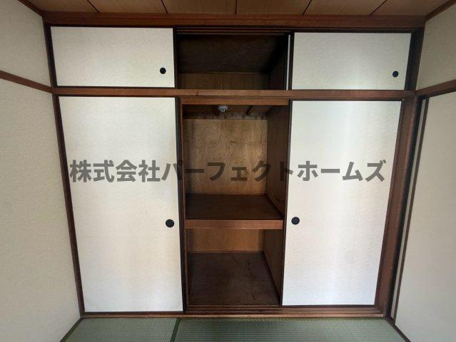 キッコーハイツ岡山手の収納|たっぷりとした収納スペースです