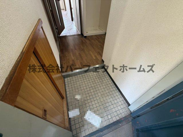 キッコーハイツ岡山手の玄関|きれいな玄関です