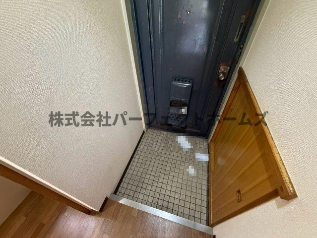 キッコーハイツ岡山手の玄関|落ち着いた玄関です