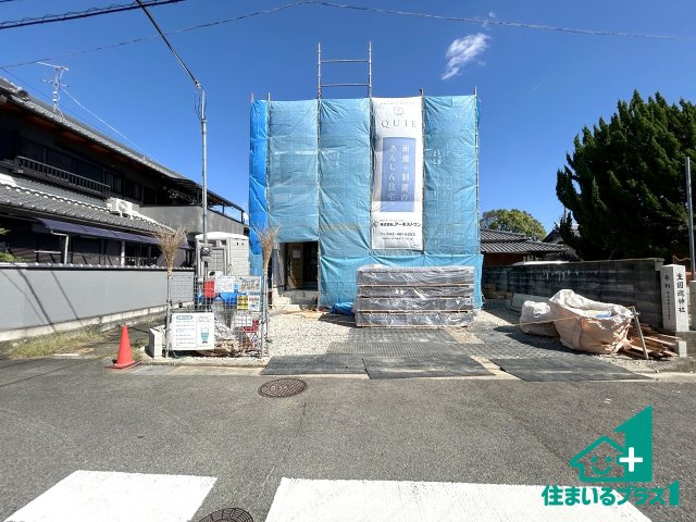 ●3(土)4(日)現地説明会！　橿原市大久保町　限定1邸の外観|現在の進捗状況です！順調に作業進行中、完成が待ち遠しいです！詳細の間取り等、お気軽にお問い合わせください！