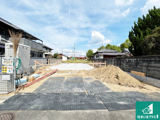 ●29(土)30(日)現地説明会！　橿原市大久保町　限定1邸の外観|周辺は落ち着いた街並みの住宅地！子育てがしやすい住環境です！まだ未完成ですが、現地でしかわからない事もございます。是非一度ご覧ください。