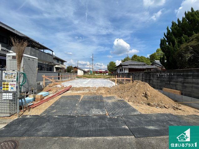 ●5(土)6(日)現地説明会！　橿原市大久保町　限定1邸の外観|現在建築中！落ち着いた街並みで新生活を始めることが出来そう！周辺の物件も併せてご紹介させて頂きます！