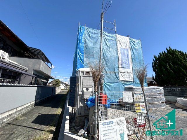 ●17(土)18(日)現地説明会！　橿原市大久保町　限定1邸の外観|周辺は落ち着いた街並みの住宅地！子育てがしやすい住環境です！まだ未完成ですが、現地でしかわからない事もございます。是非一度ご覧ください。