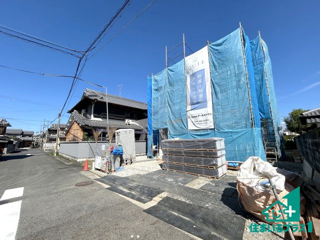 ●10(土)11(日)12(祝)現地説明会！　橿原市大久保町　限定1邸の前面道路含む現地写真|周辺は閑静な住宅街です。前面道路もしっかりと有りますので車の出し入れも安心ですよ！