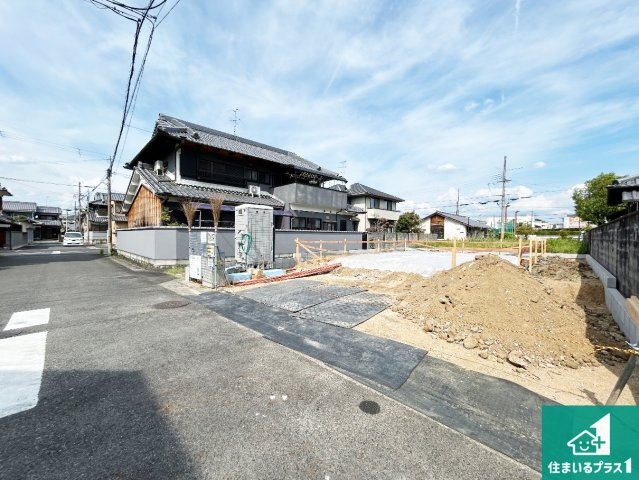 ●29(土)30(日)現地説明会！　橿原市大久保町　限定1邸の外観|現在建築中！落ち着いた街並みで新生活を始めることが出来そう！周辺の物件も併せてご紹介させて頂きます！