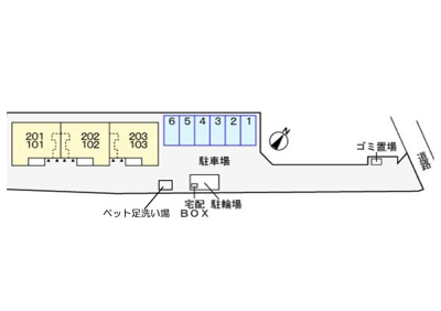 【駐車場】 | サンライトテラスKS(サンライトテラスケーエス)