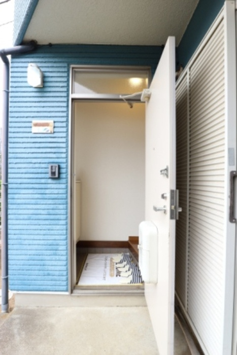 グリーンハイツ柴崎Ⅰ番館の玄関|シンプルで使いやすい玄関です