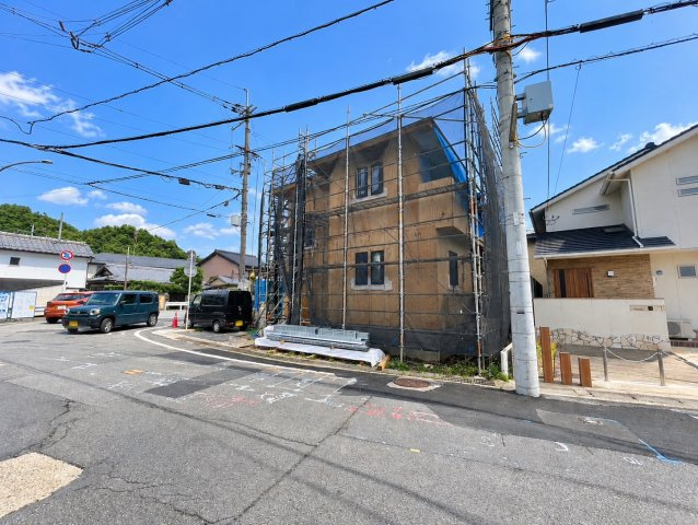 上賀茂池端町A号地の前面道路含む現地写真