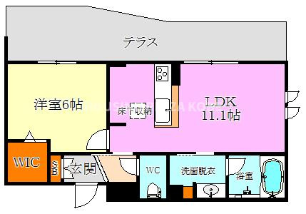CASA PINO５の間取り