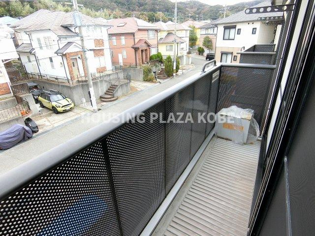 ディアス離宮山手Ｂのバルコニー