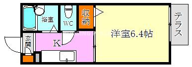 ディアス奥須磨の間取り