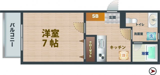 【間取り】 | ミレドゥーエ中野