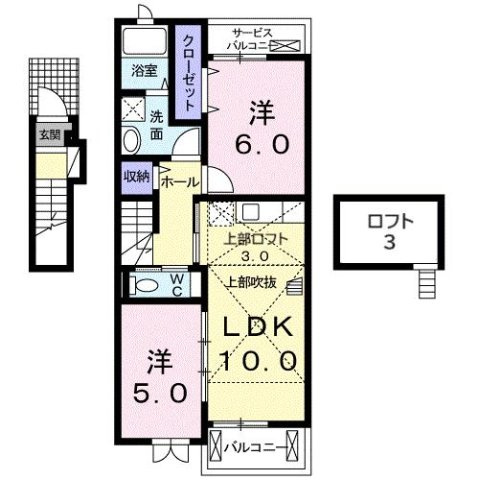 ドゥ・コリーヌの間取り