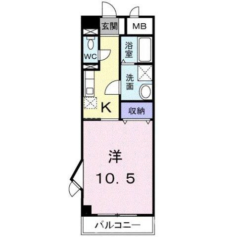グランディール太田Ａの間取り