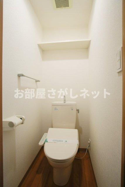 スカイコート芝壱番館【おとり物件なし】#学生・社会人にオススメ！初期費用分割払いOK！のトイレ