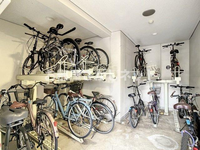 スカイコート芝壱番館【おとり物件なし】#学生・社会人にオススメ！初期費用分割払いOK！のその他共用部分|駐輪場