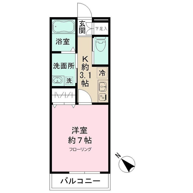 ＬＥＯ六拾伍番館の間取り