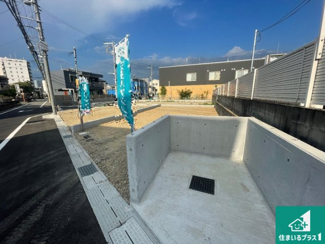 高槻市城西町　第1期　新築一戸建ての外観|現在の進捗状況です！順調に作業進行中、完成が待ち遠しいです！詳細の間取り等、お気軽にお問い合わせください！