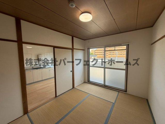 キッコーハイツ岡山手の和室|和室ならではの温かな和の空間で寛ぎの時間を過ごせます