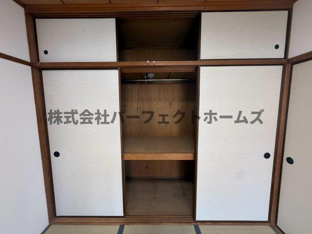 キッコーハイツ岡山手の収納|たっぷりとした収納スペースです